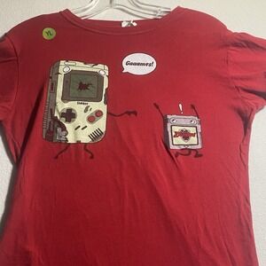 Rare shirt Ript Youth L Zomboy Zombie Gameboy Zelda Game Teen Red Gamer Top